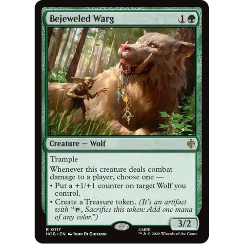 Bejeweled Warg - HOB