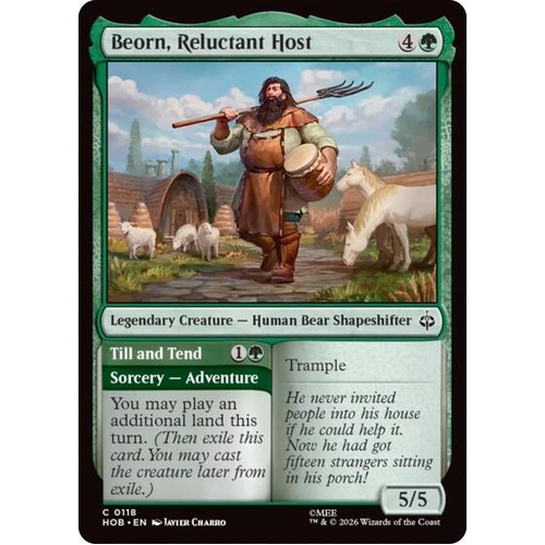 Beorn, Reluctant Host - HOB