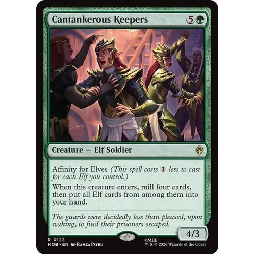 Cantankerous Keepers - HOB
