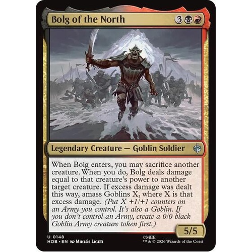 Bolg of the North - HOB