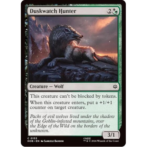 Duskwatch Hunter - HOB