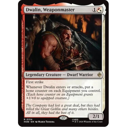 Dwalin, Weaponmaster - HOB