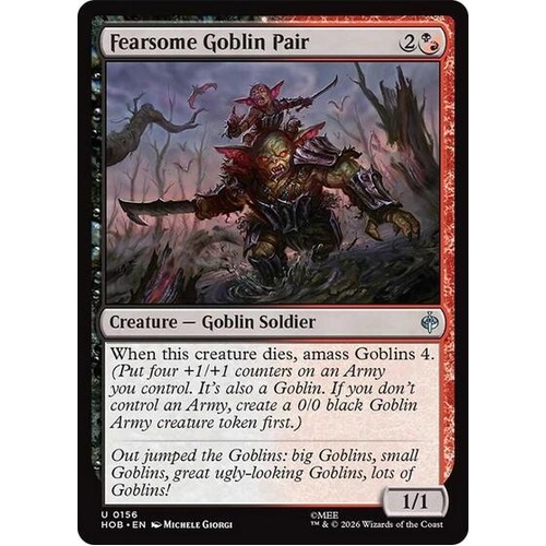 Fearsome Goblin Pair - HOB