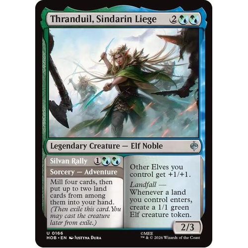 Thranduil, Sindarin Liege - HOB