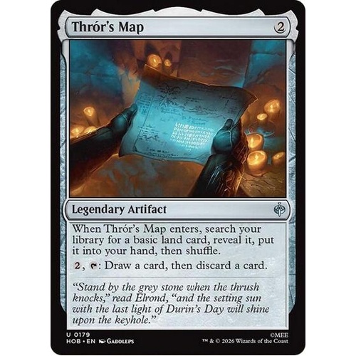 Thror's Map - HOB