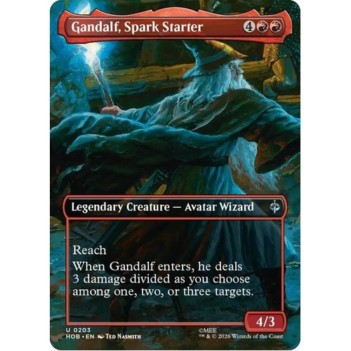 Gandalf, Spark Starter (Borderless) - HOB