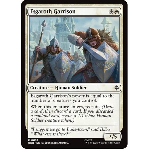 Esgaroth Garrison FOIL - HOB