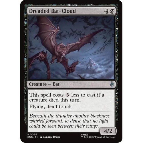 Dreaded Bat-Cloud FOIL - HOB