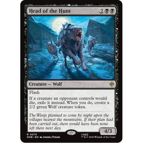 Head of the Hunt FOIL - HOB