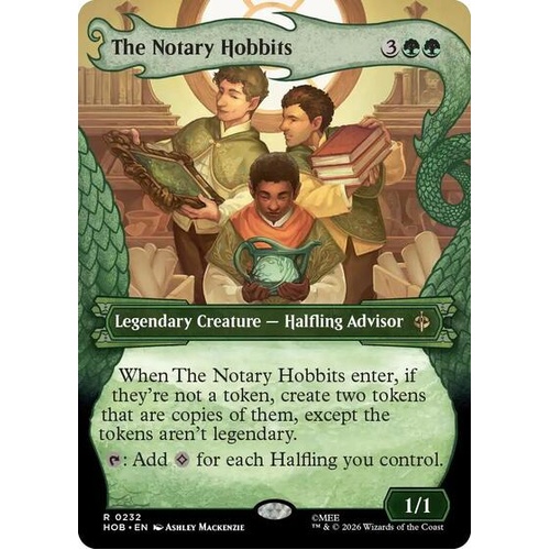 The Notary Hobbits (Showcase) FOIL - HOB