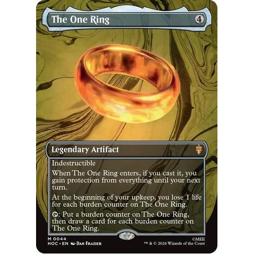 The One Ring (Borderless) FOIL - HOC