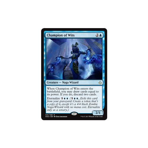 Champion of Wits FOIL - HOU