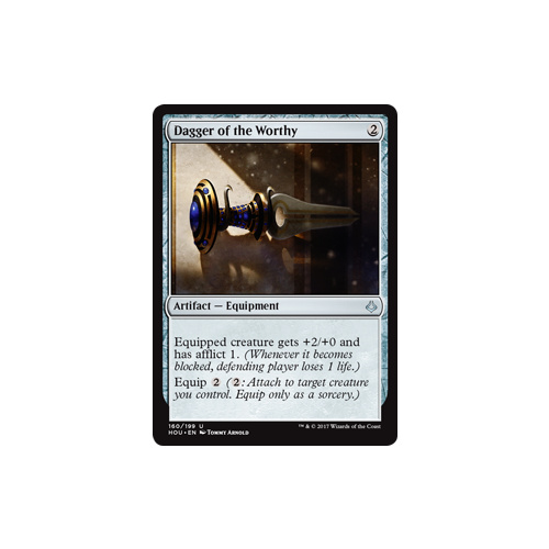 Dagger of the Worthy FOIL - HOU