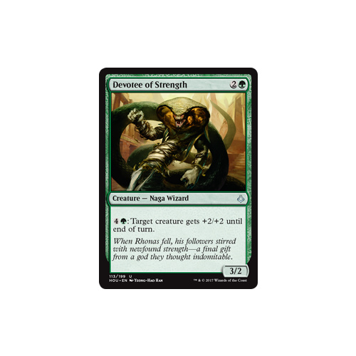Devotee of Strength FOIL - HOU