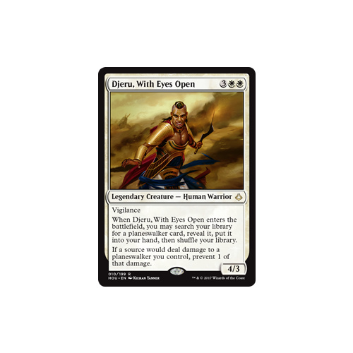 Djeru, With Eyes Open FOIL - HOU