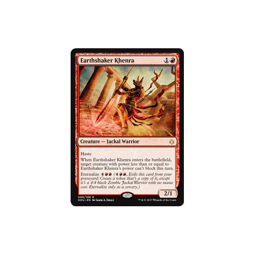 Earthshaker Khenra FOIL - HOU