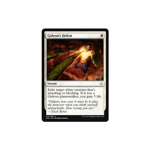 Gideon's Defeat FOIL - HOU
