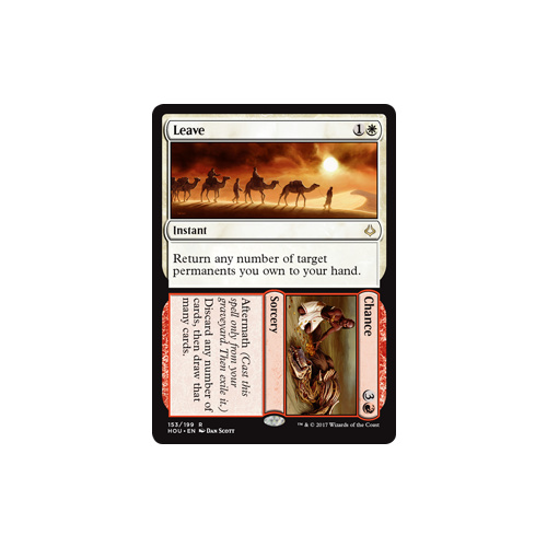 Leave // Chance FOIL - HOU
