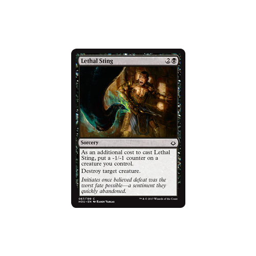 Lethal Sting FOIL - HOU