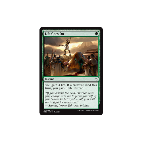 Life Goes On FOIL - HOU