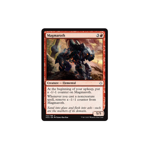 Magmaroth FOIL - HOU