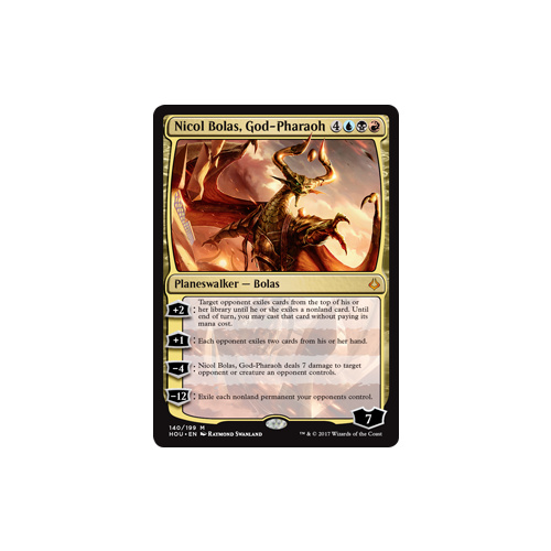 Nicol Bolas, God-Pharaoh FOIL - HOU