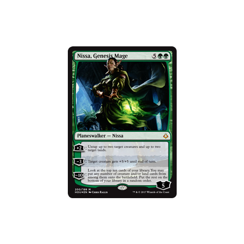 Nissa, Genesis Mage FOIL - HOU