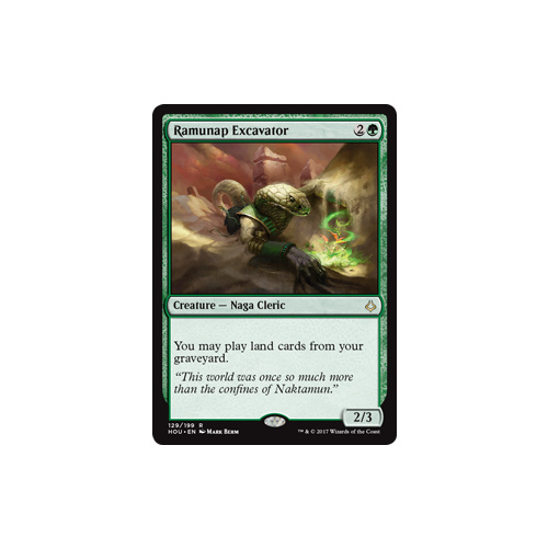 Ramunap Excavator FOIL - HOU