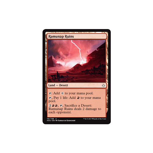 Ramunap Ruins FOIL - HOU