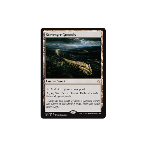 Scavenger Grounds FOIL - HOU
