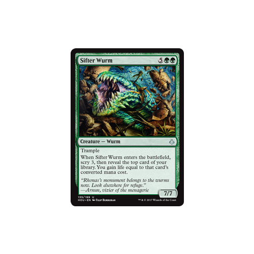 Sifter Wurm FOIL - HOU