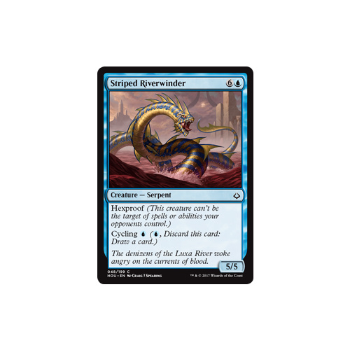 Striped Riverwinder FOIL - HOU