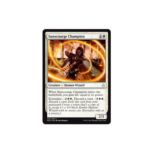 Sunscourge Champion FOIL - HOU