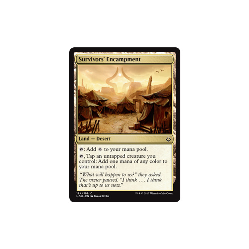 Survivors' Encampment FOIL - HOU