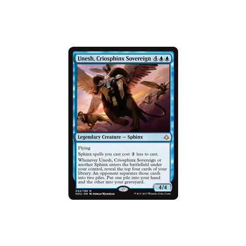 Unesh, Criosphinx Sovereign FOIL - HOU