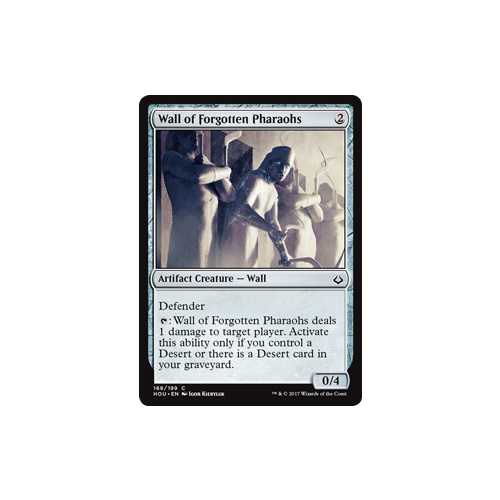 Wall of Forgotten Pharaohs FOIL - HOU