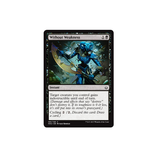 Without Weakness FOIL - HOU
