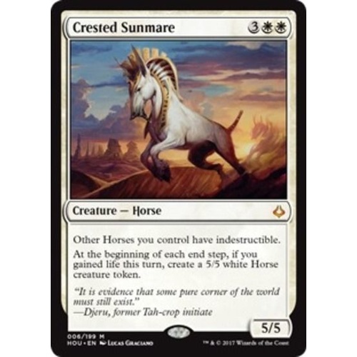 Crested Sunmare - HOU