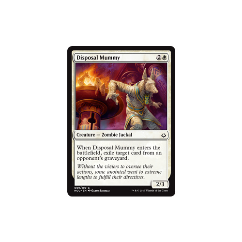Disposal Mummy - HOU