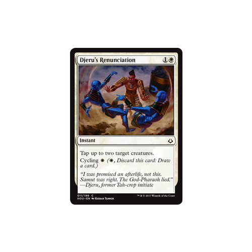 Djeru's Renunciation - HOU