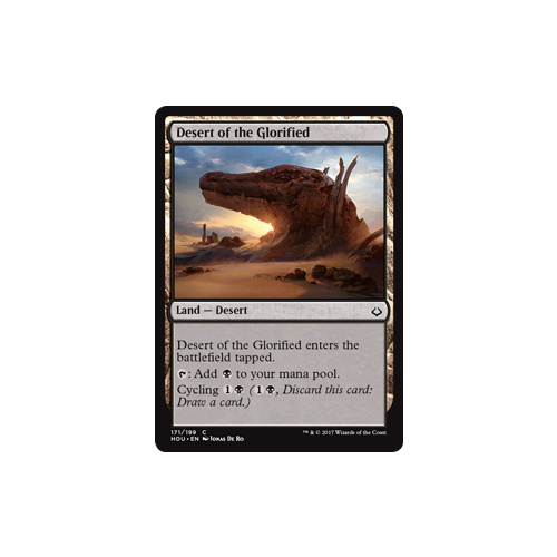 Desert of the Glorified - HOU