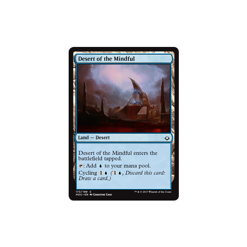 Desert of the Mindful - HOU