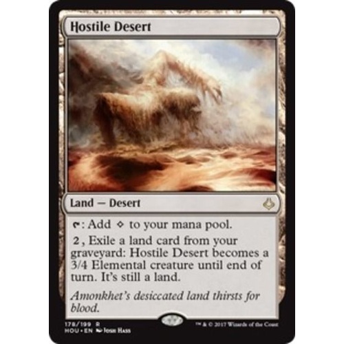 Hostile Desert - HOU