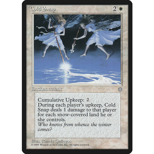 Cold Snap - ICE
