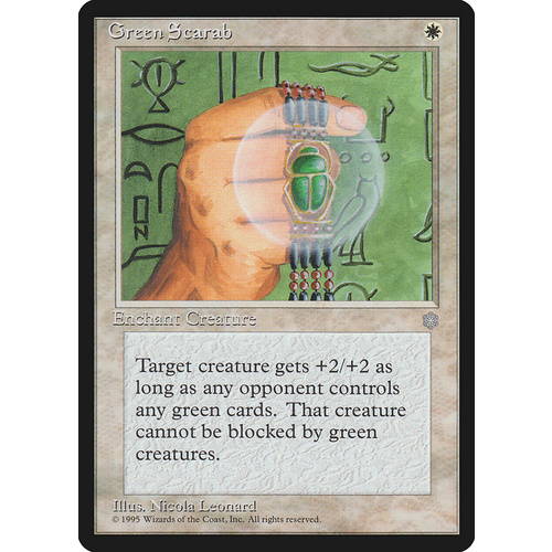 Green Scarab - ICE