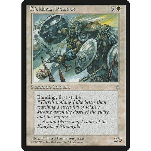 Kjeldoran Phalanx - ICE