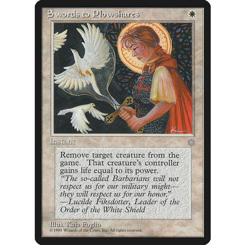 Swords to Plowshares - ICE