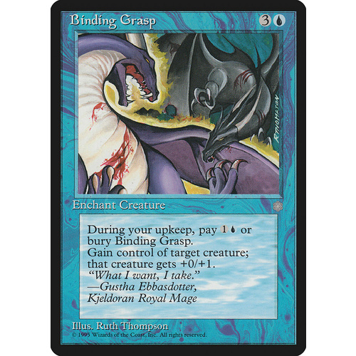 Binding Grasp - ICE