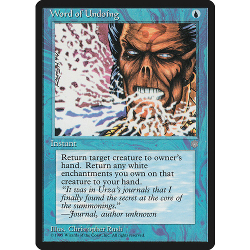Word of Undoing - ICE