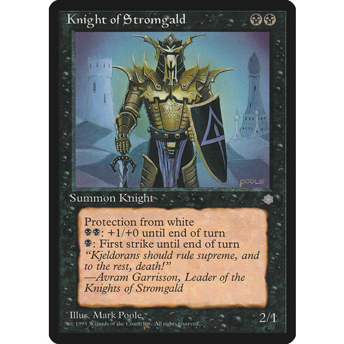 Knight of Stromgald - ICE